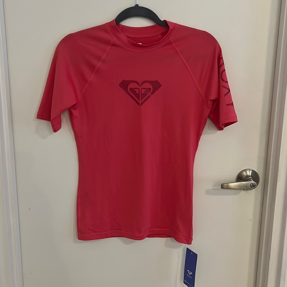 Roxy Swim shirt -papaya color